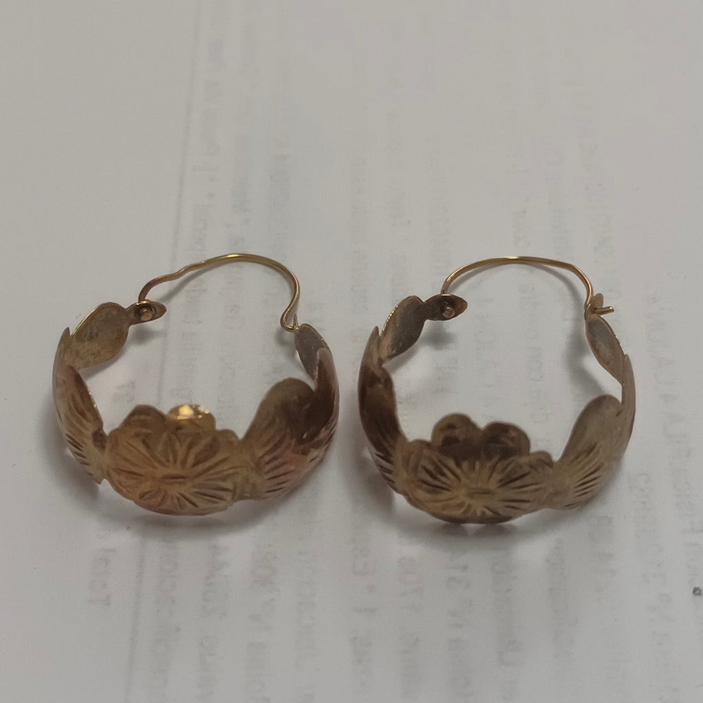 ARETES PAR ORO 8 K 3,30 GRMS (SEMINUEVO)