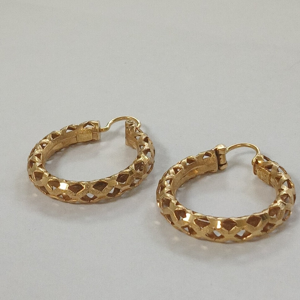 ARRACADAS PAR ORO 18 K 6,80 GRMS (SEMINUEVO)