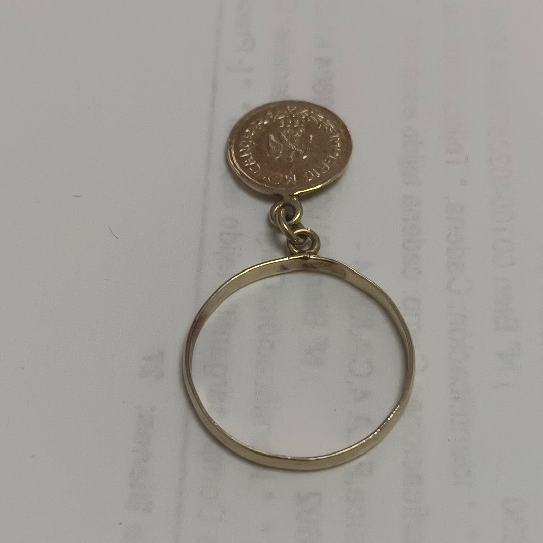 ANILLO ORO 14 K 1,60 GRMS (SEMINUEVO)
