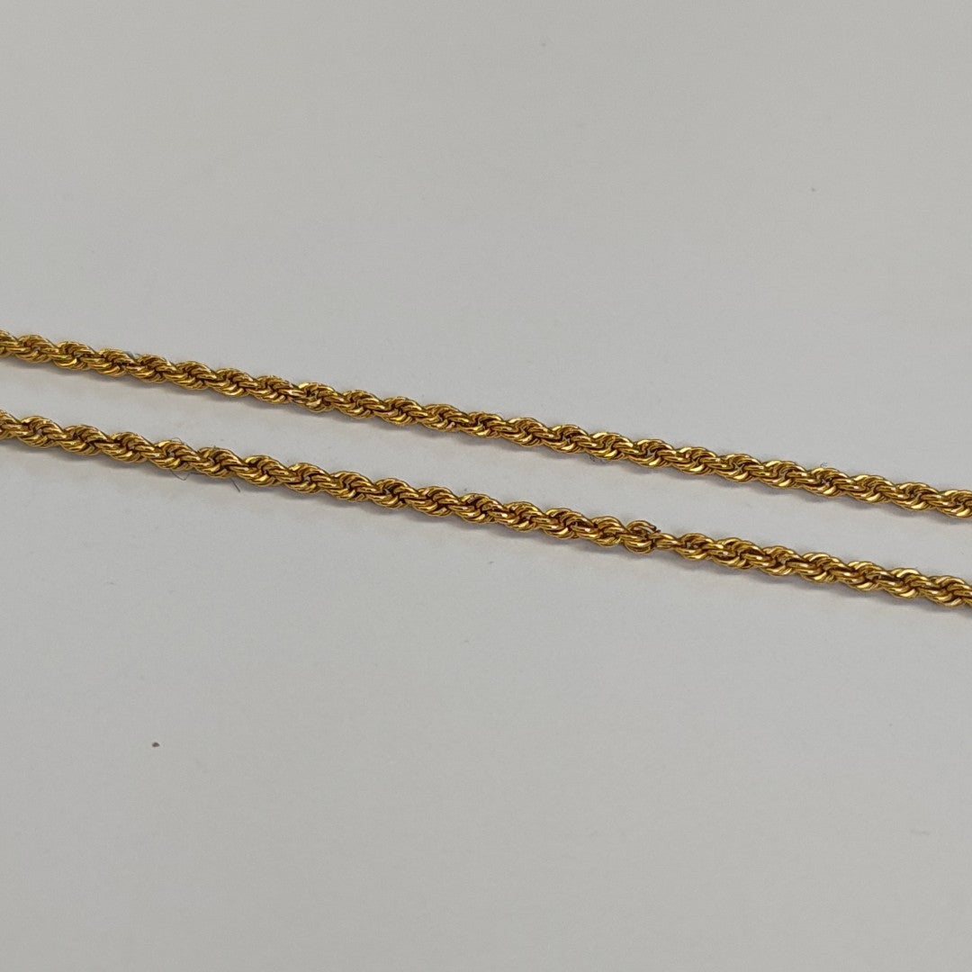CADENA ORO 14 K 3.9 GRMS (SEMINUEVO)