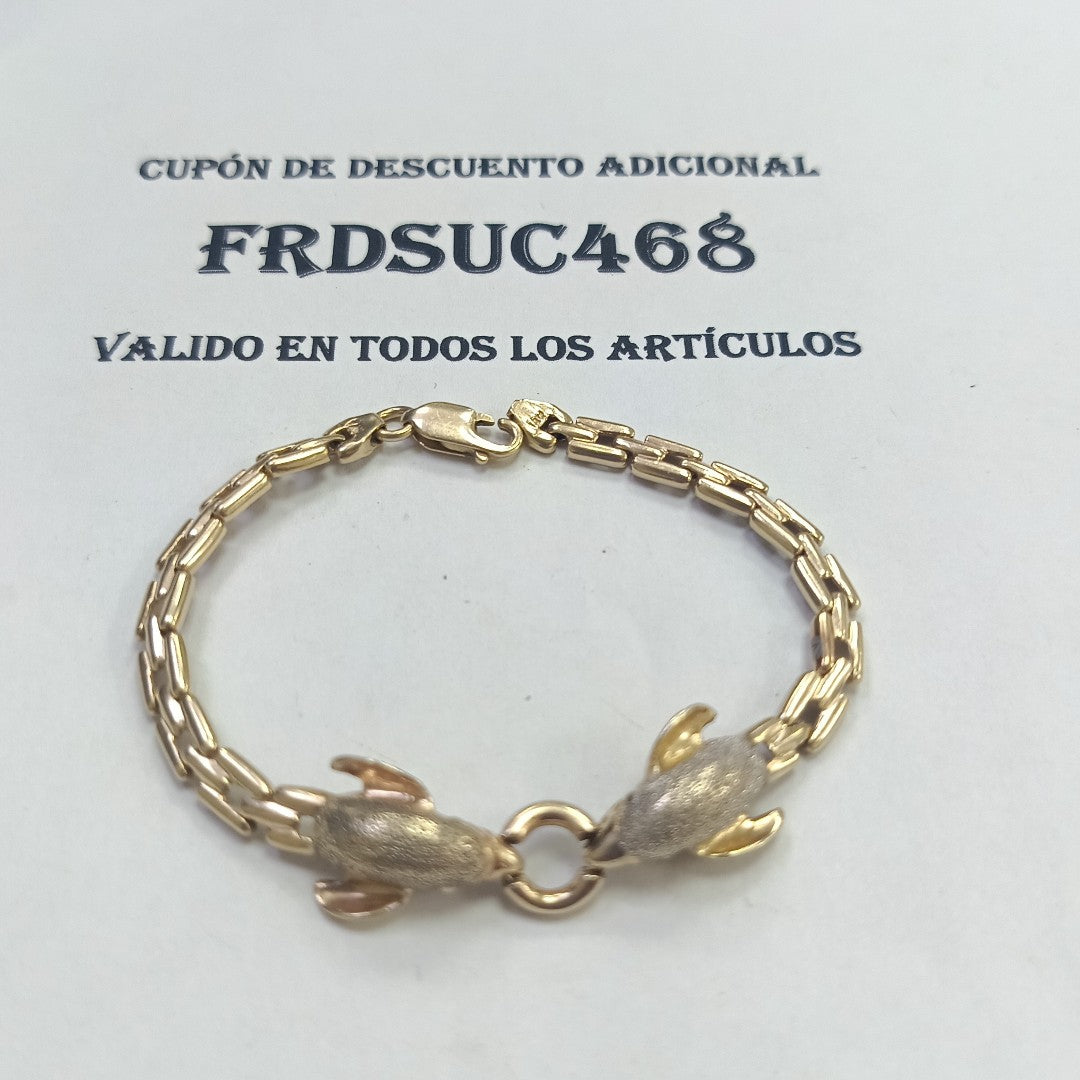 PULSERA ORO 14 K 14.4 GRMS (SEMINUEVO)