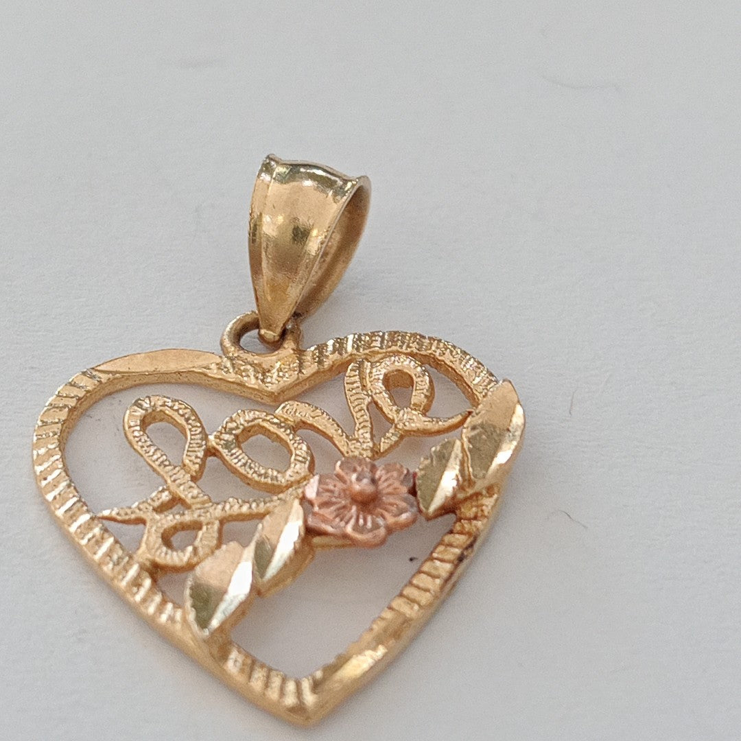 DIJE ORO COMBINADO 10 K 1,30 GRMS (SEMINUEVO)