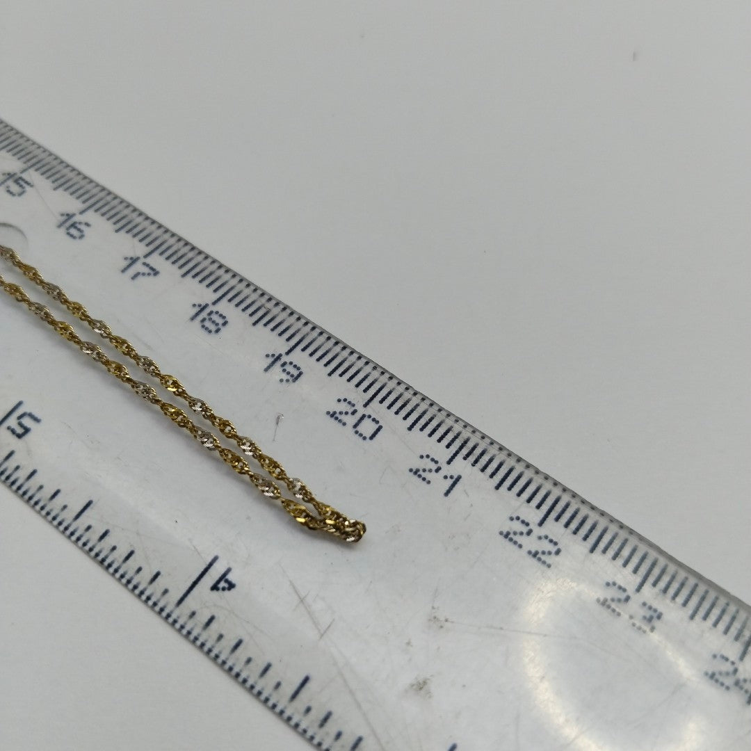 CADENA ORO 10 K 1.5 GRMS (SEMINUEVO)