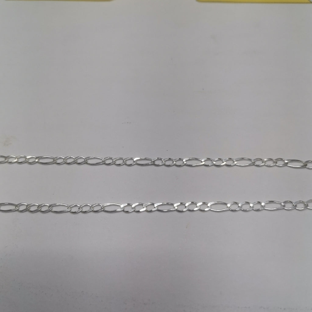 CADENA 3X1 PLATA .925 55 CM 4.33 GR (NUEVO)