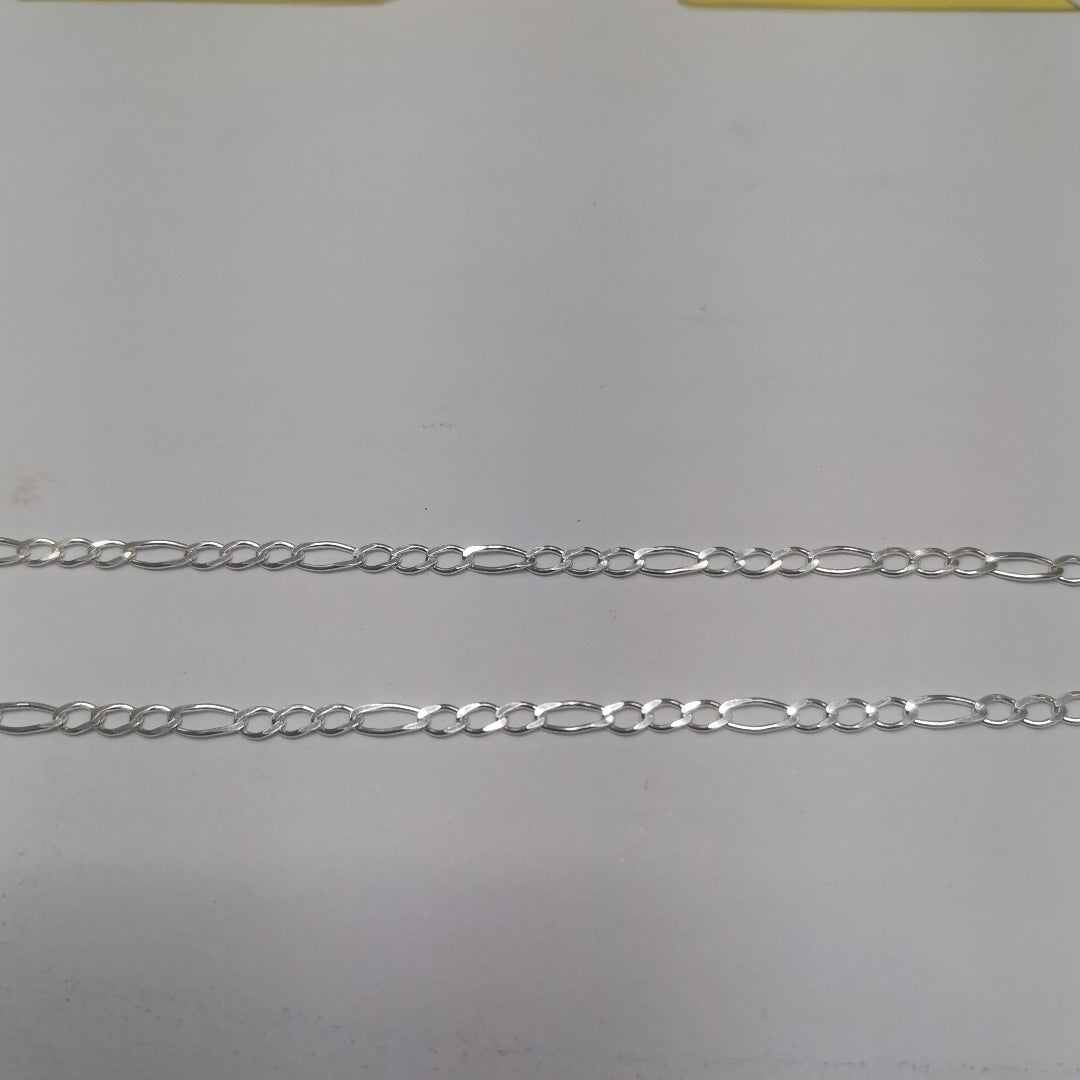 CADENA 3X1 PLATA .925 55 CM 4.33 GR (NUEVO)