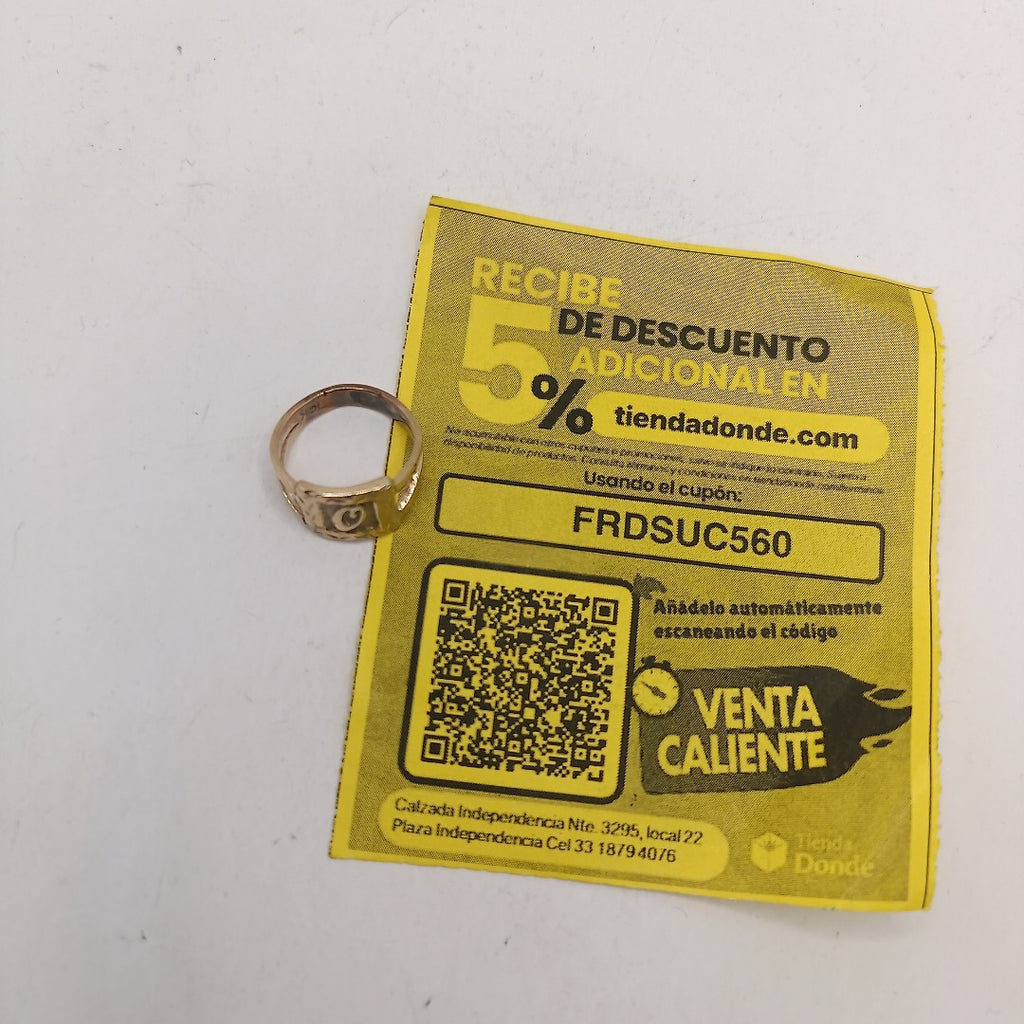 ANILLITO ORO 8 K 3 GRMS (SEMINUEVO)