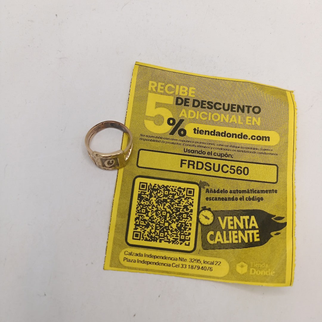 ANILLITO ORO 8 K 3 GRMS (SEMINUEVO)