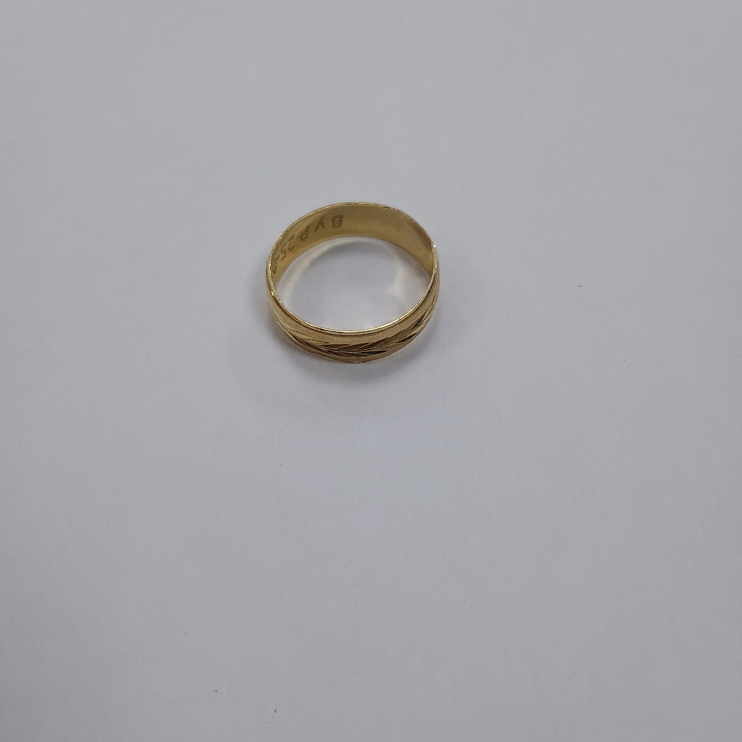 ARGOLLA ORO 10 K 1.5 GRMS (SEMINUEVO)