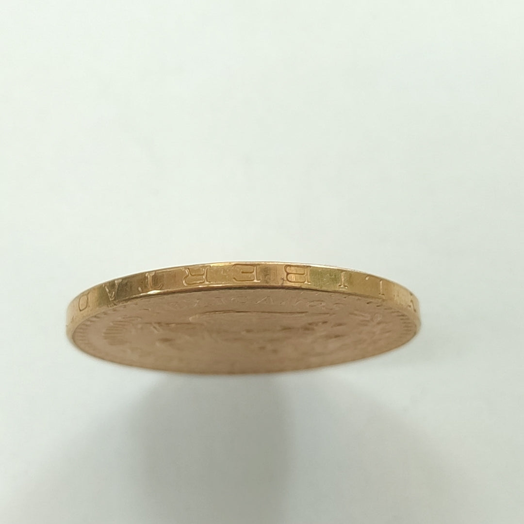 K1 41.6 GRMS 21 K IDENTIFICACIÓN MONEDA NOMINATIVA MONEDAS PESOS 50 PESOS (SEMINUEVO)