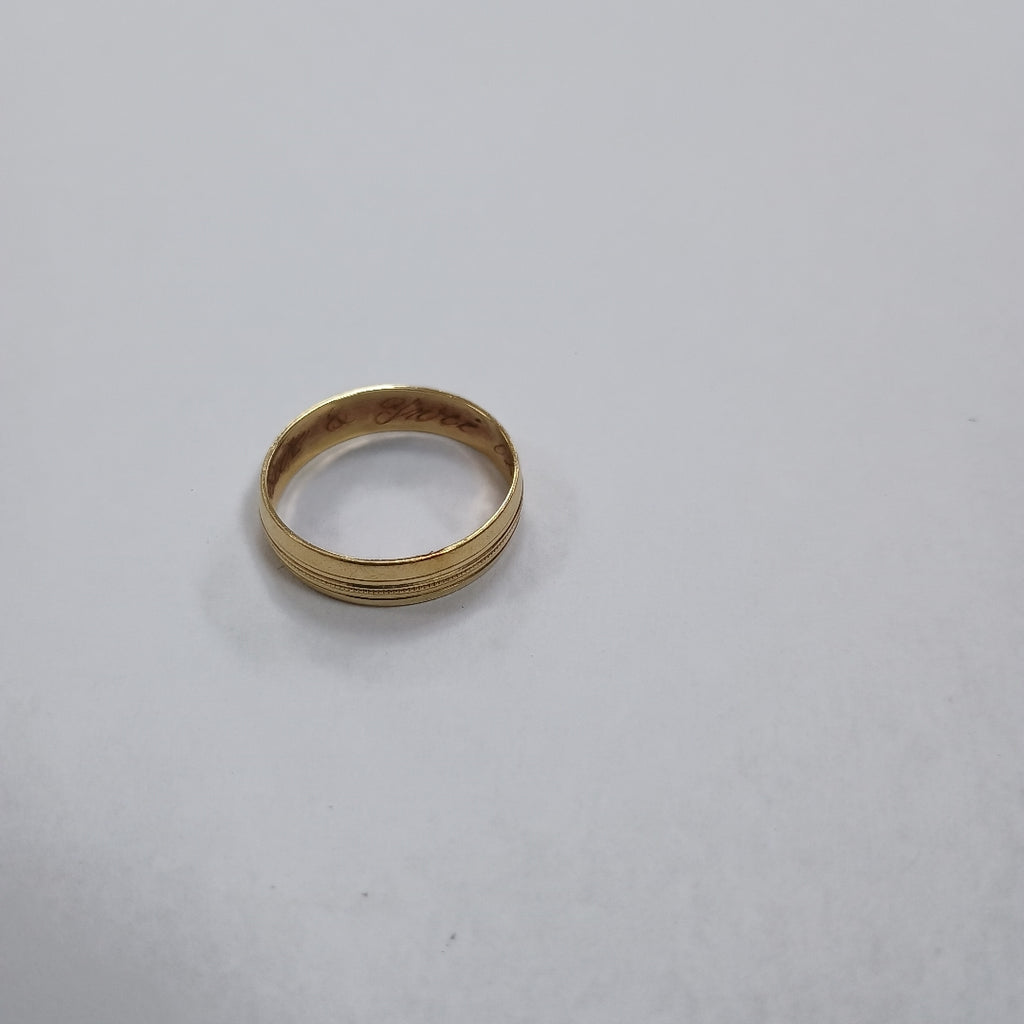 ARGOLLA ORO 10 K 1.7 GRMS (SEMINUEVO)