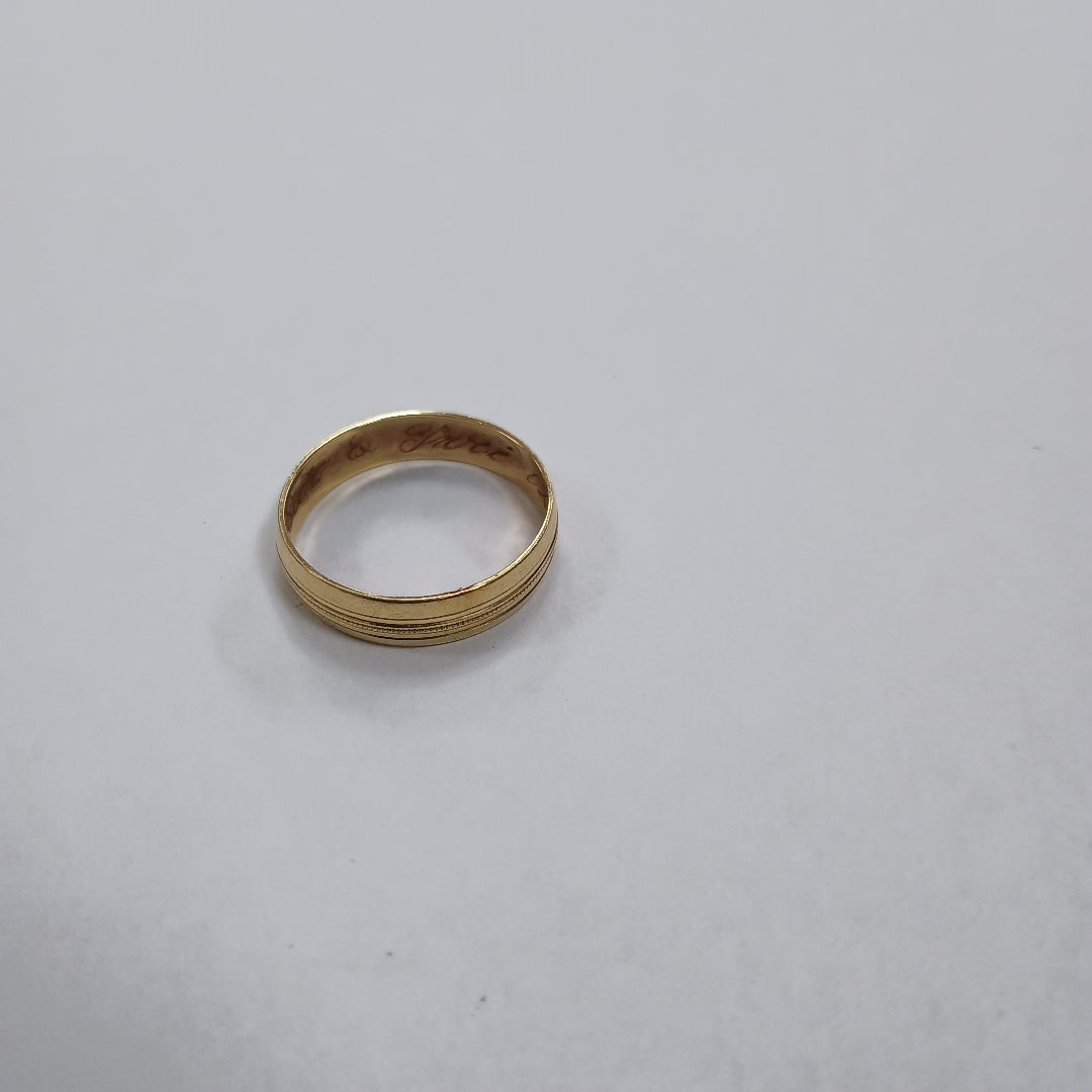 ARGOLLA ORO 10 K 1.7 GRMS (SEMINUEVO)