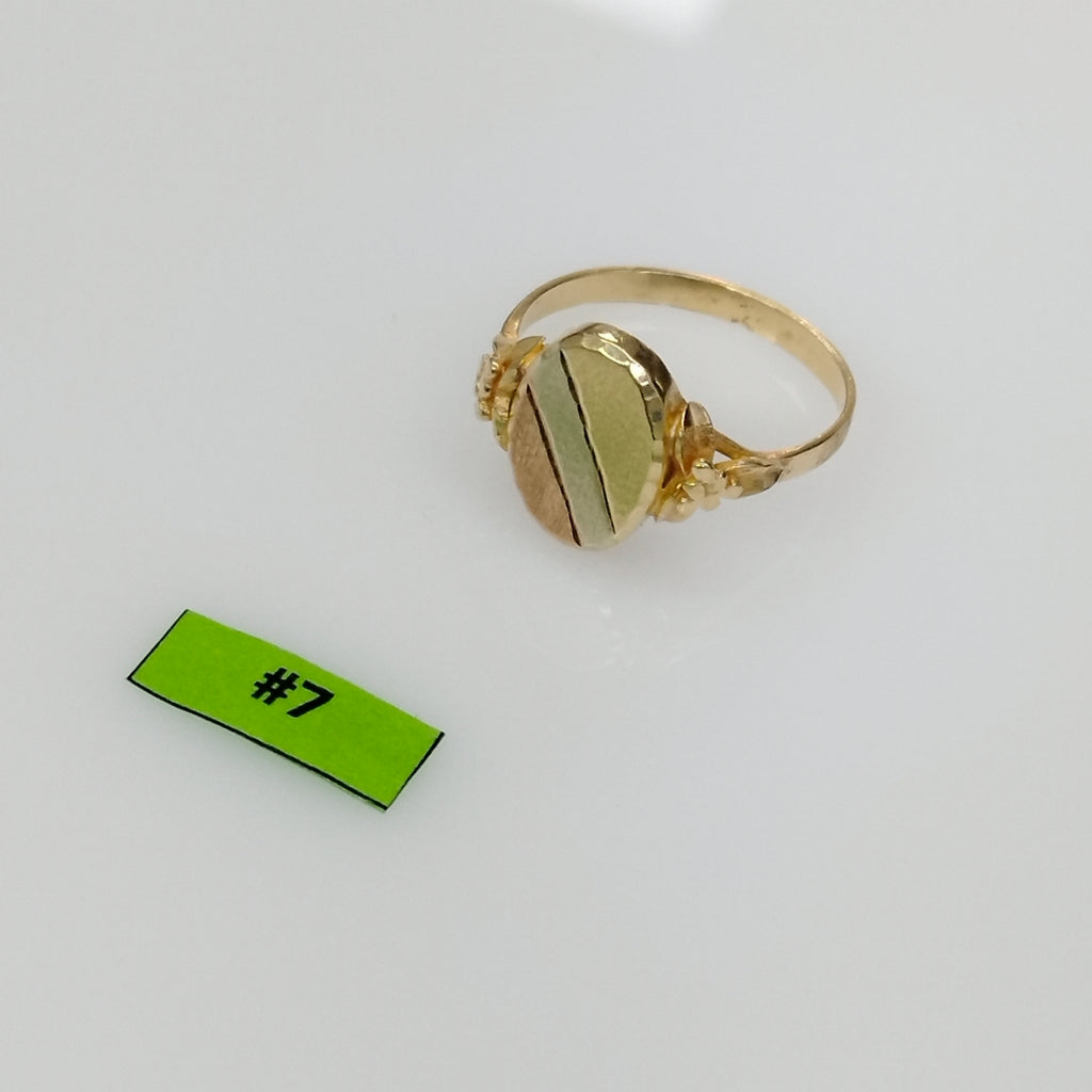 ANILLO ORO 10 K 1.8 GRMS (SEMINUEVO)