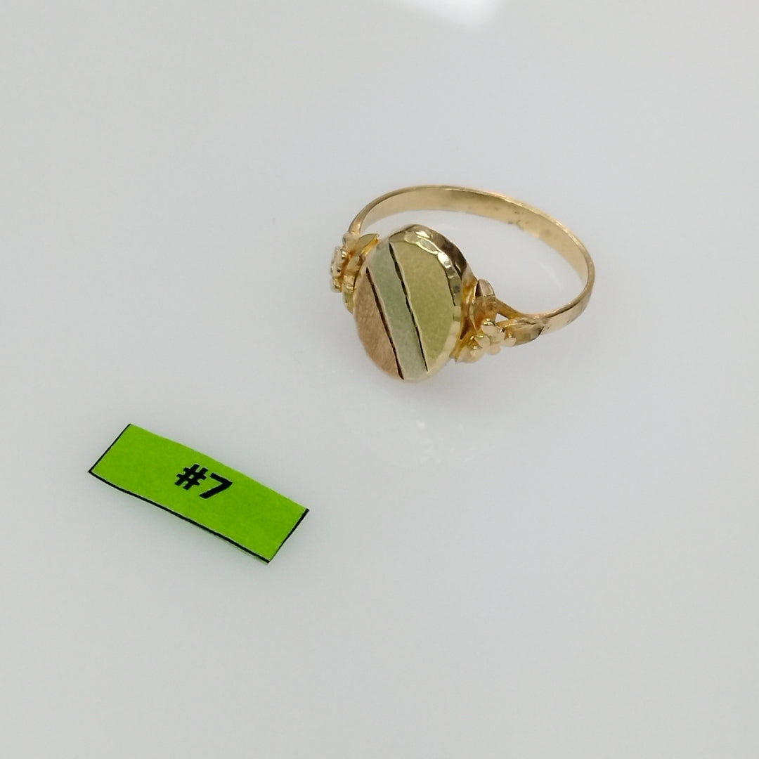 ANILLO ORO 10 K 1.8 GRMS (SEMINUEVO)