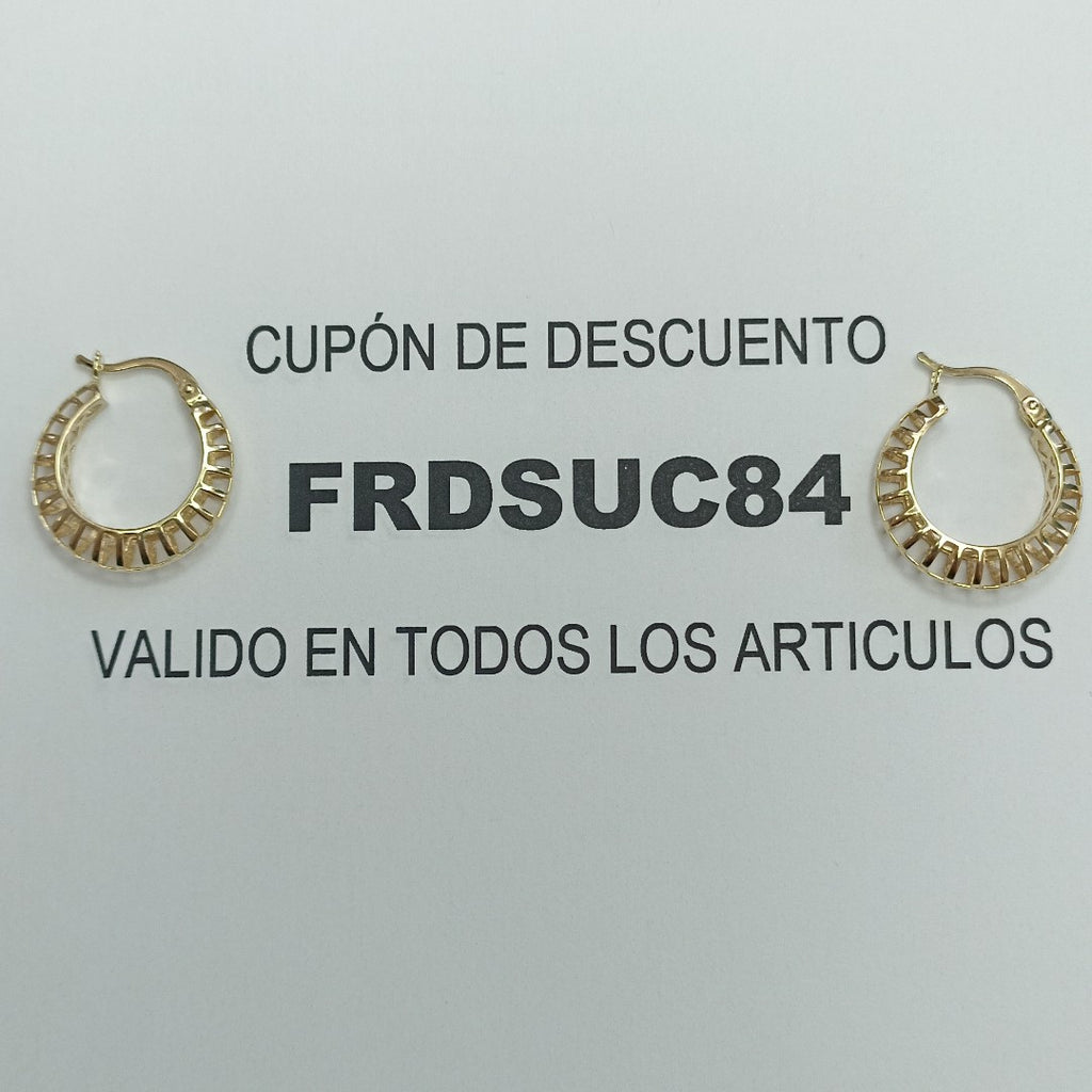ARRACADAS ORO 14K 2.1 (NUEVO)