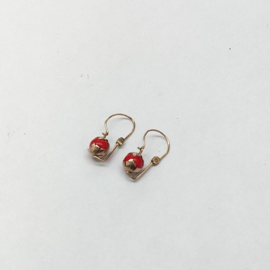 ARETES PAR ORO 8 K 2.6 GRMS (SEMINUEVO)