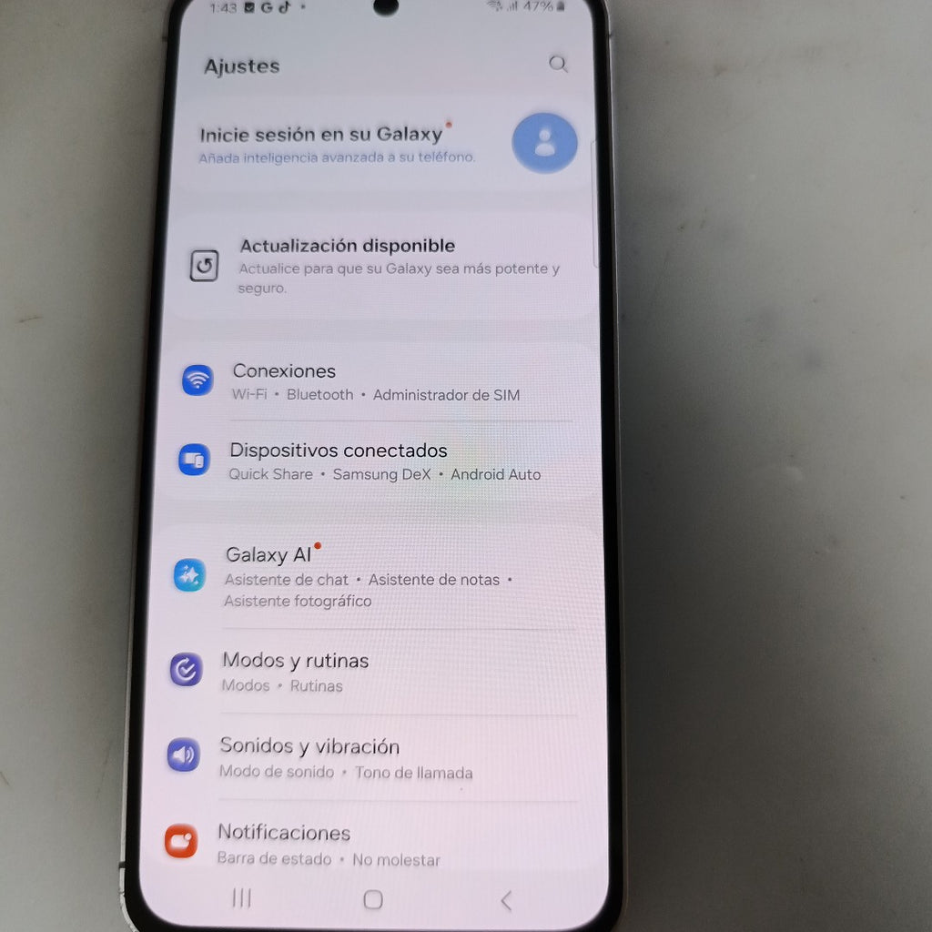 CELULAR SAMSUNG GALAXY S24 FE SM-S721B 256 GB 8 GB RAM (SEMINUEVO)