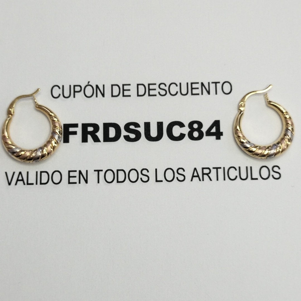 ARRACADAS ORO 14K 1.9 (NUEVO)