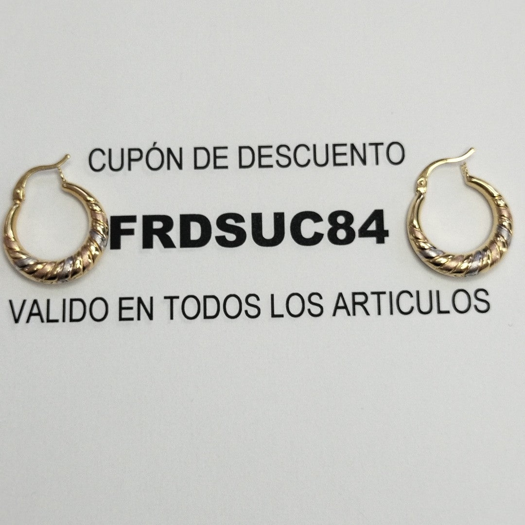 ARRACADAS ORO 14K 1.9 (NUEVO)