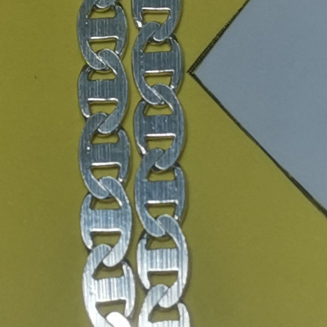 CADENA TEJIDO GUCHI PLATA .925 60 CM 9.2 GR (NUEVO)
