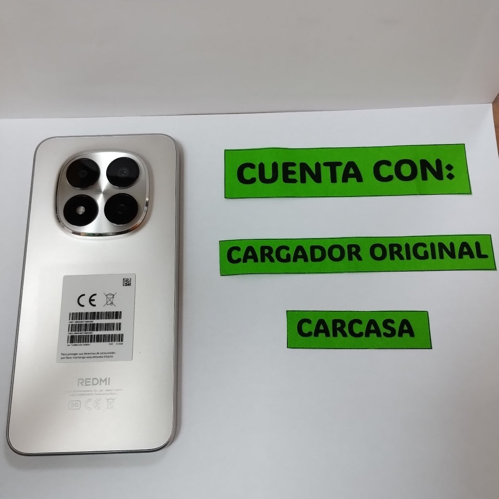 CELULAR XIAOMI REDMI NOTE 15 PRO 5G 25080RABDG (2026) 512 GB 8 GB RAM (SEMINUEVO)