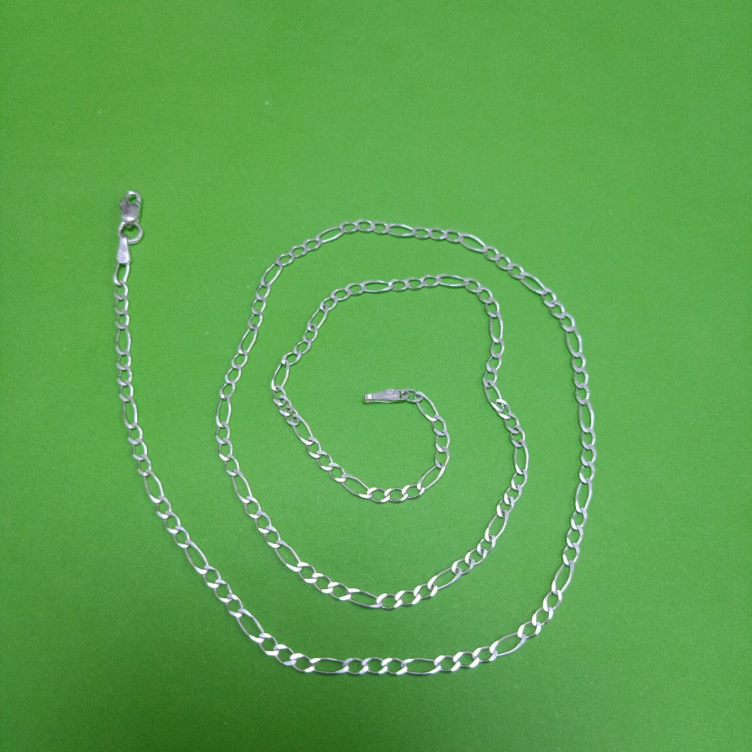 CADENA 3X1 PLATA .925 55 CM 4.33 GR (NUEVO)