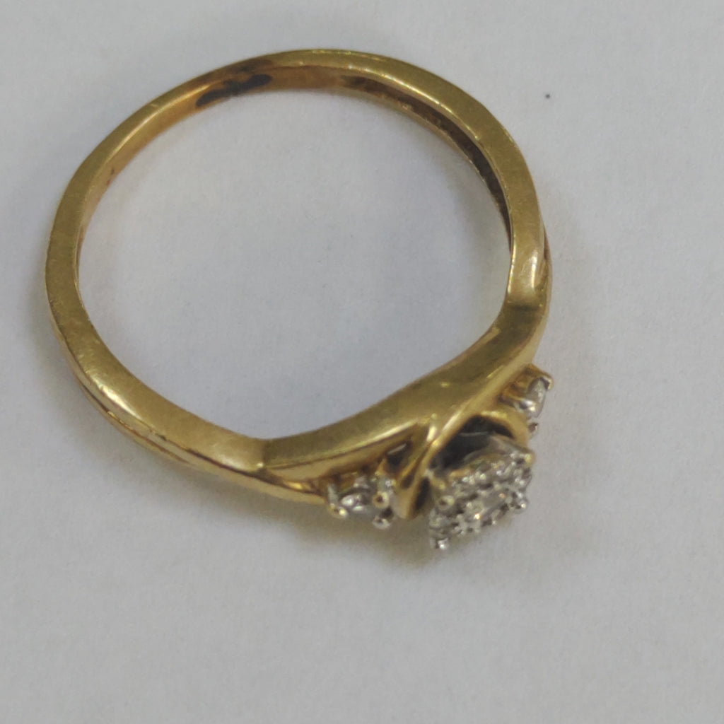 ANILLO ORO 14 K 2.4 GRMS (SEMINUEVO)