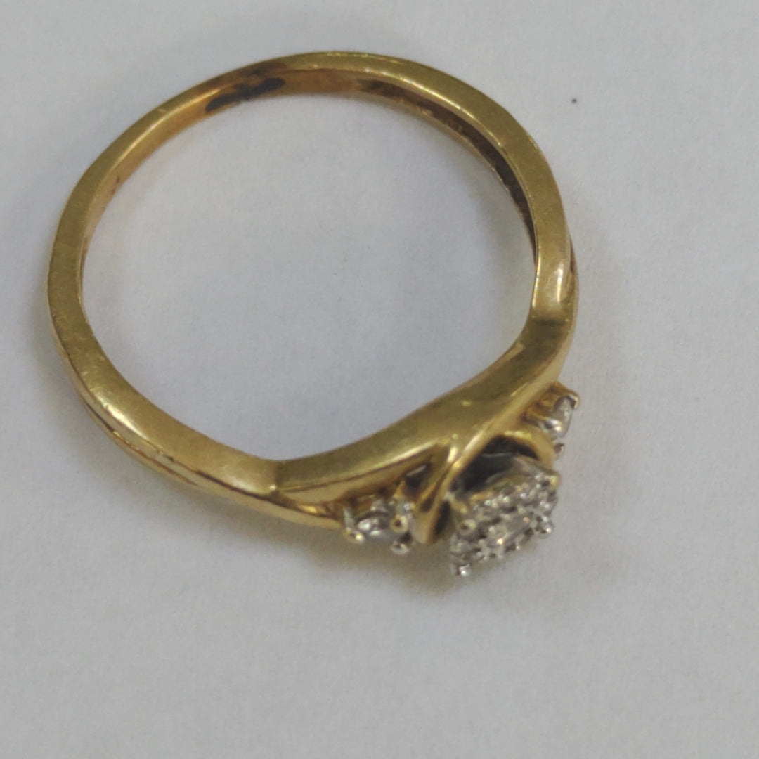 ANILLO ORO 14 K 2.4 GRMS (SEMINUEVO)
