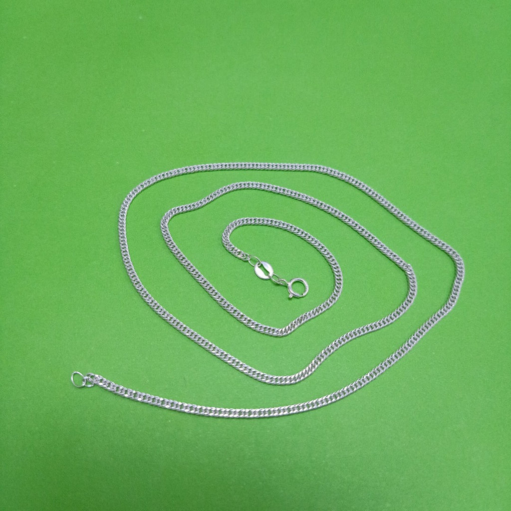 CADENA BARBADA PLATA .925 50 CM 4.22 GR (NUEVO)