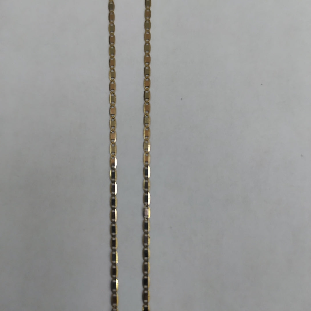 CADENA, DIJE ORO 14 K 2 GRMS (SEMINUEVO)