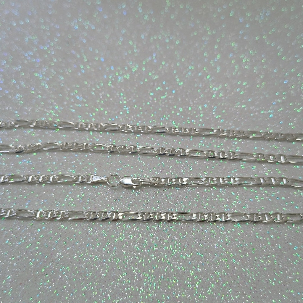 CADENA TEJIDO 3X1 PLATA .925 60 CM 8.1 GR (NUEVO)