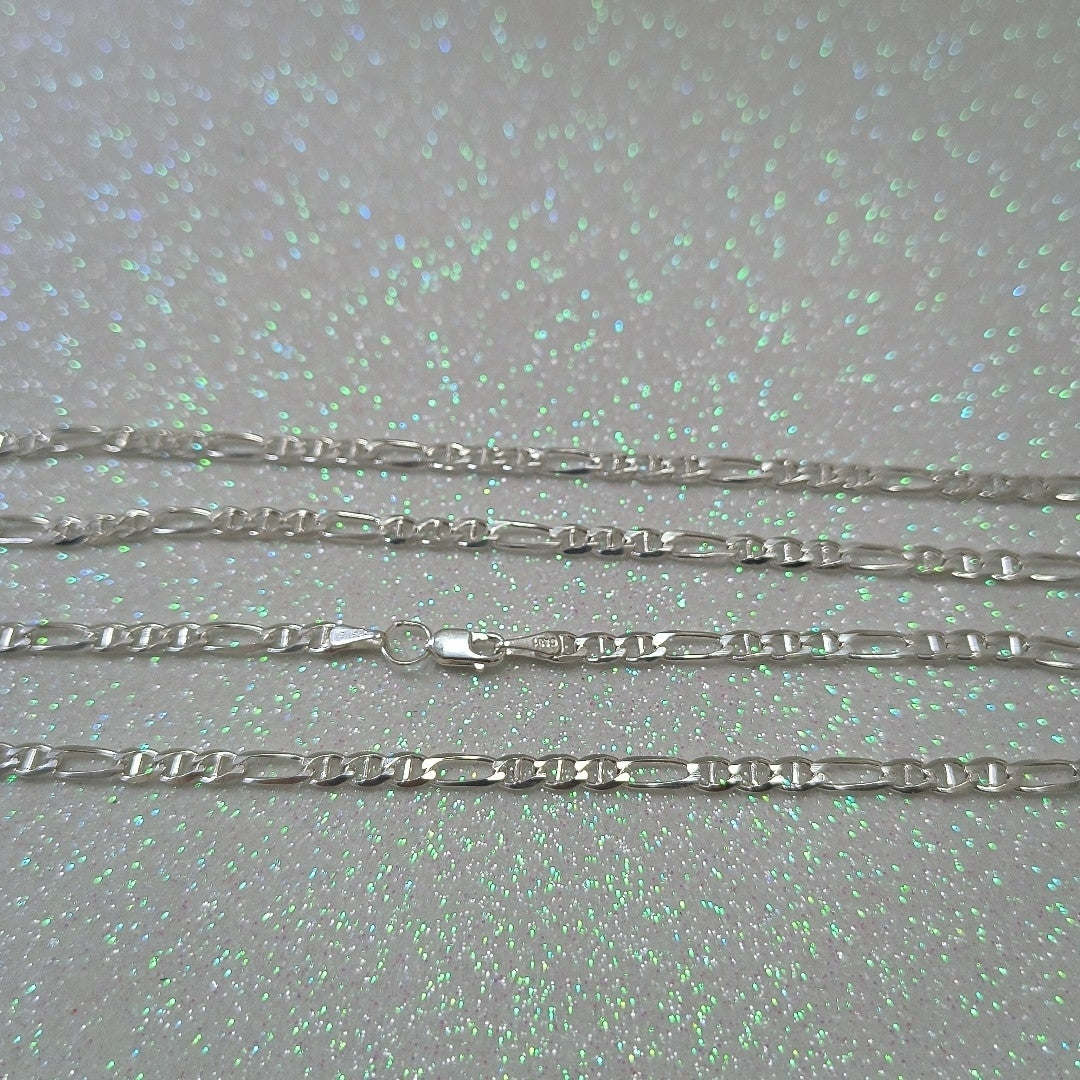 CADENA TEJIDO 3X1 PLATA .925 60 CM 8.1 GR (NUEVO)