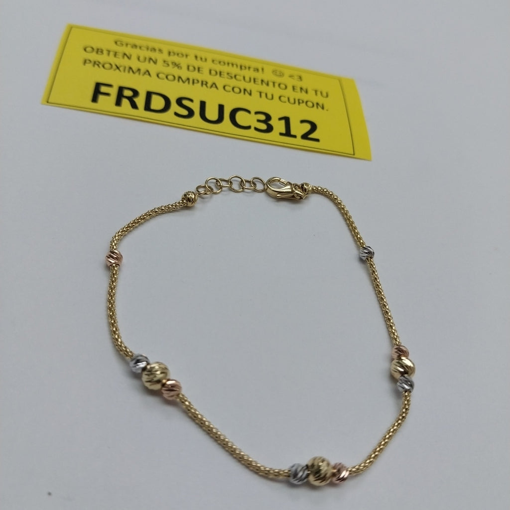 PULSERAS DAMA ORO 14K 2.1 (NUEVO)