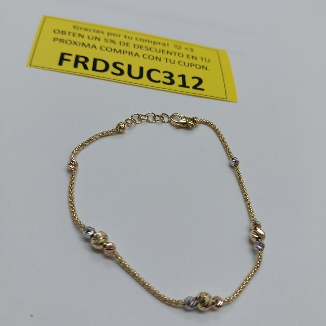 PULSERAS DAMA ORO 14K 2.1 (NUEVO)