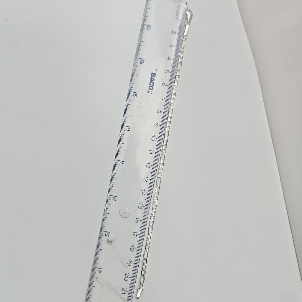 PULSERA TEJIDO 3X1 PLATA .925 21 CM 3.2 GR (NUEVO)