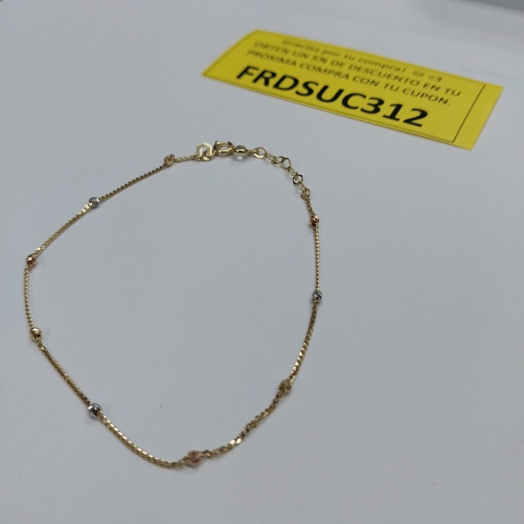 PULSERAS DAMA ORO 14K 1.1 (NUEVO)