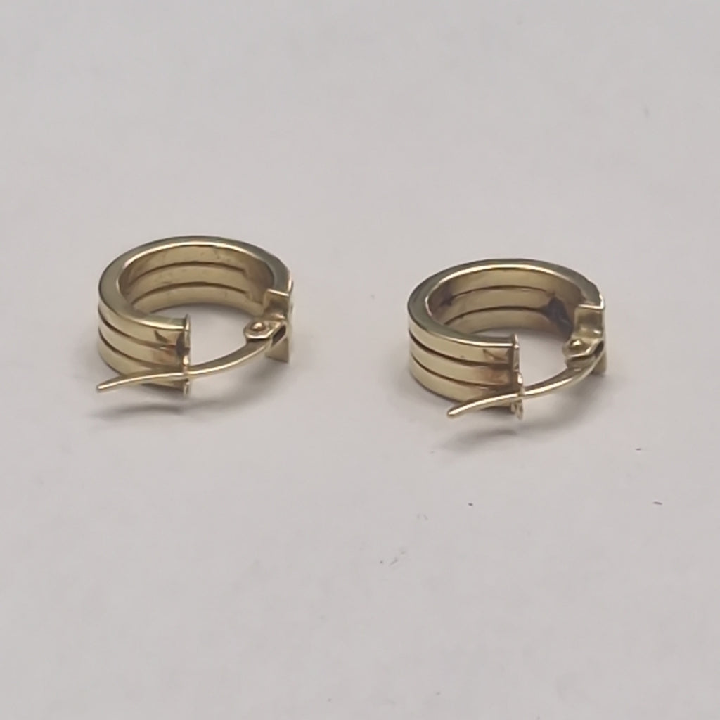 ARRACADAS PAR ORO 14 K 2.4 GRMS (SEMINUEVO)