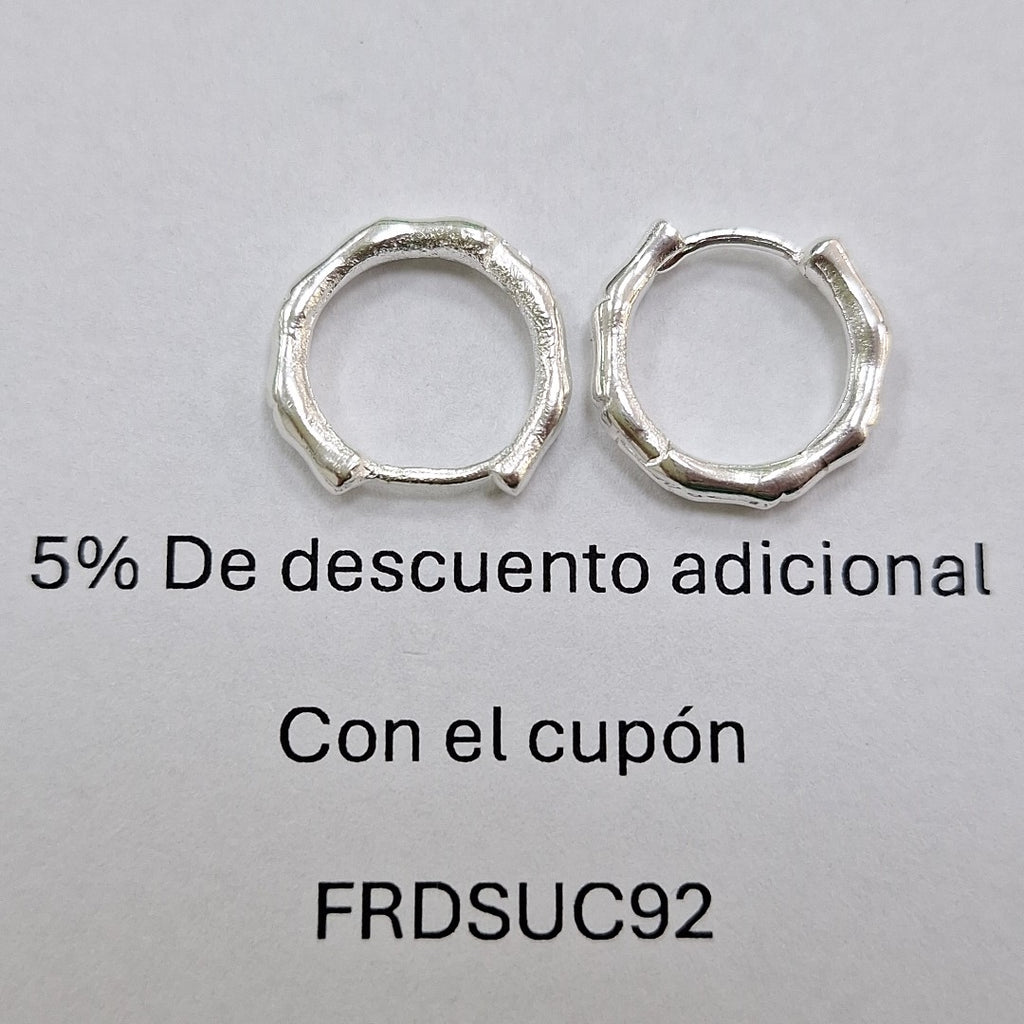ARRACADAS ESPECIAL PLATA .925 2.9 GR (NUEVO)