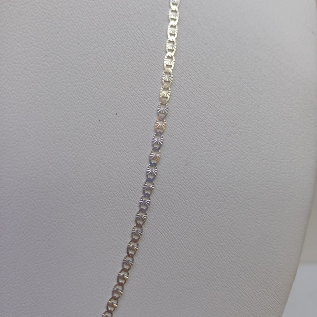 CADENA GUCHI PLATA .925 50 CM 3.52 GR (NUEVO)