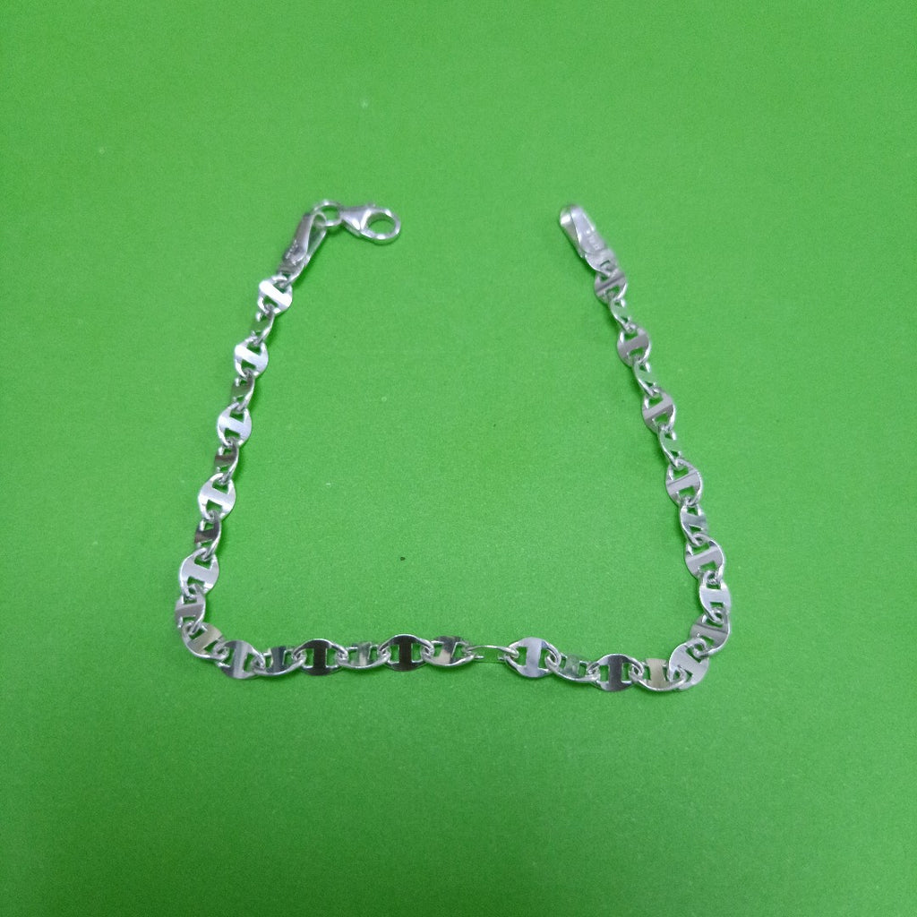 PULSERA TEJIDO ESPECIAL PLATA .925 18 CM 3.3 GR (NUEVO)