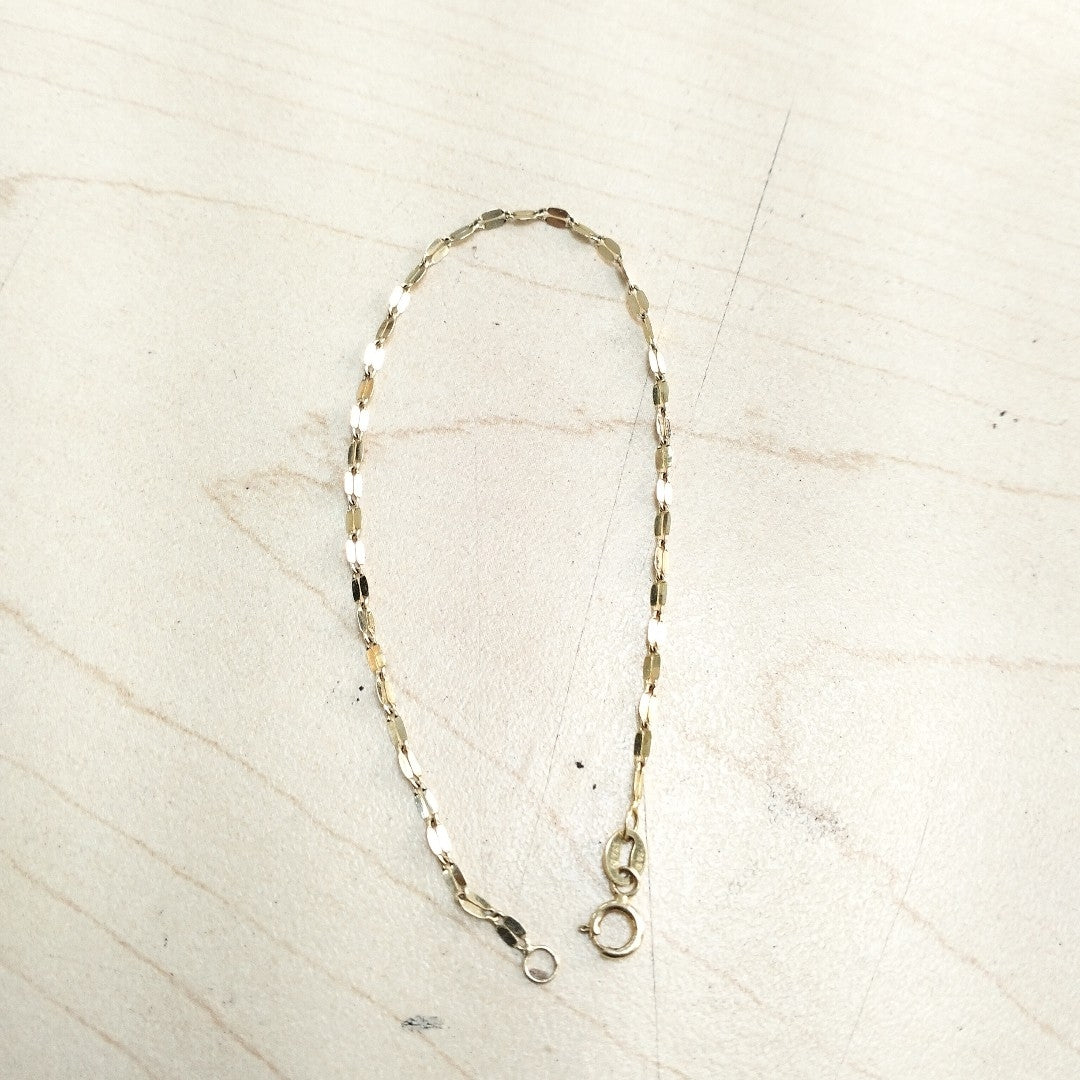 PULSERA ORO 14 K 0.7 GRMS (SEMINUEVO)