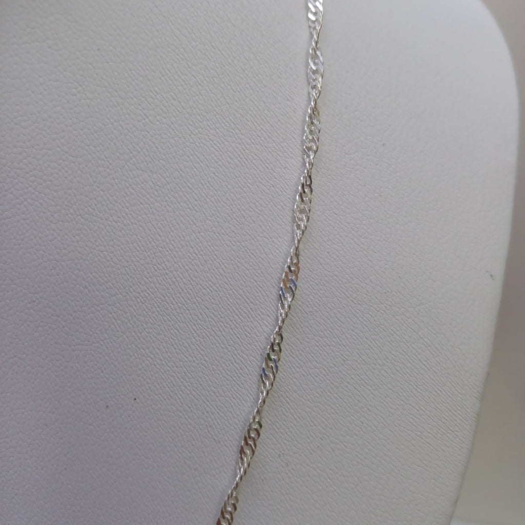 CADENA MEDIO TZL PLATA .925 55 CM 4.12 GR (NUEVO)