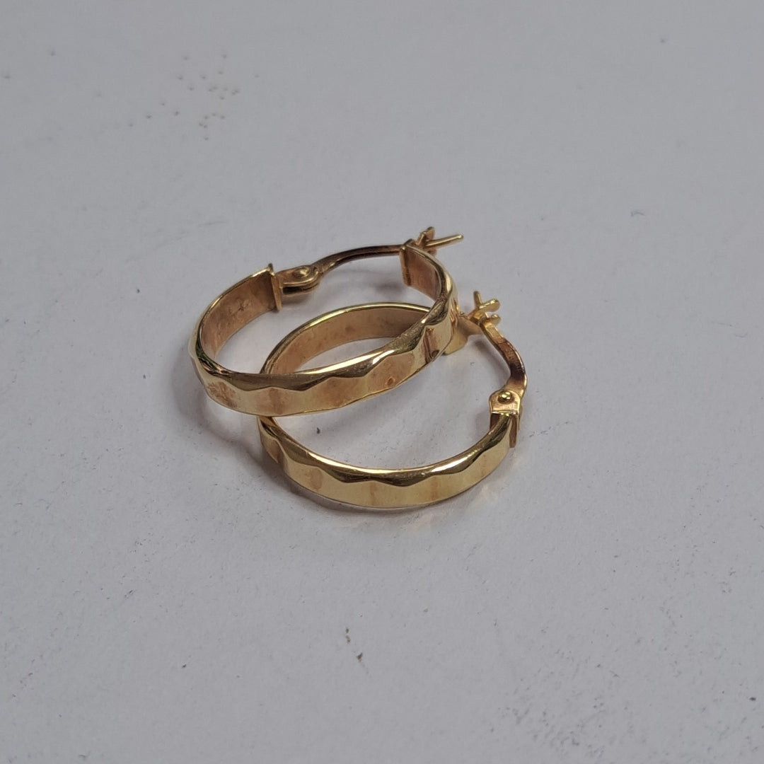 ARRACADAS PAR ORO 14 K 1,30 GRMS (SEMINUEVO)