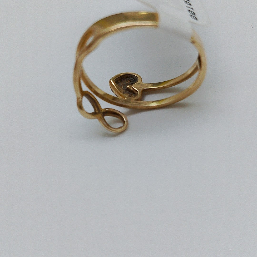 ANILLO ORO 14 K 2,00 GRMS (SEMINUEVO)