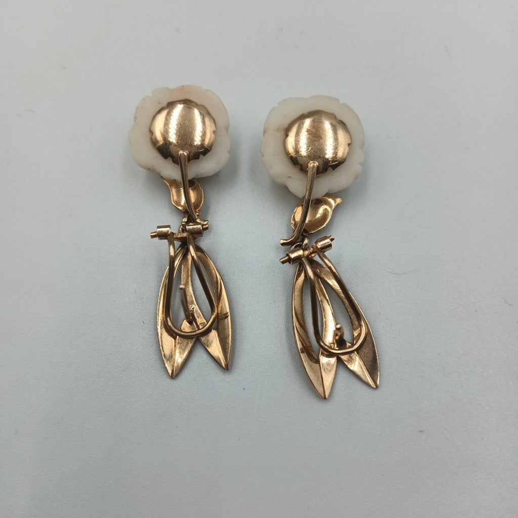 ARETES PAR ORO 14 K 9 GRMS (SEMINUEVO)