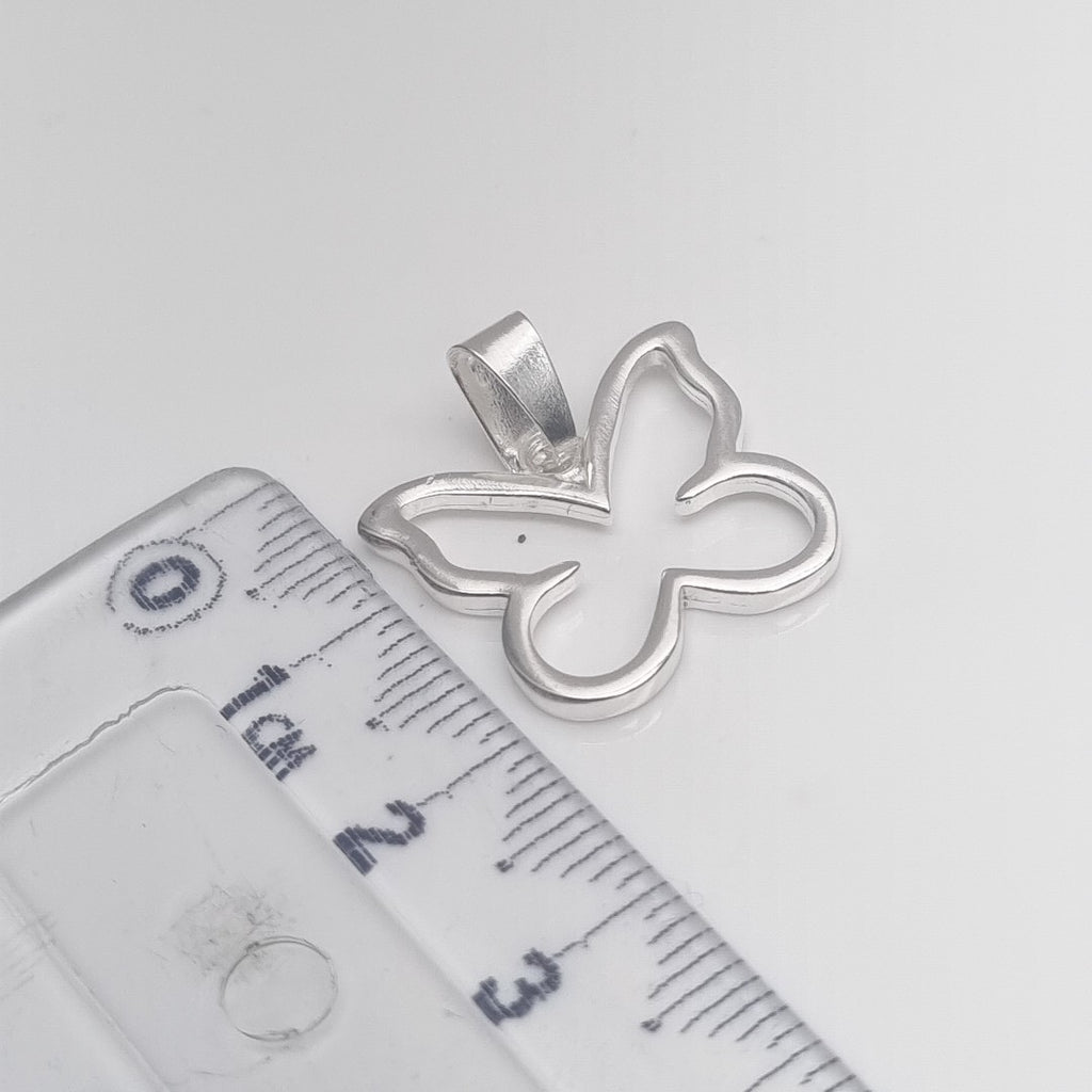 DIJE MARIPOSA PLATA .925 1.7 GR (NUEVO)