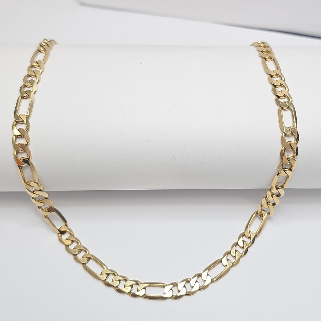CADENAS CARTIER 3 1 AMARILLA ORO 14K 51.1 (NUEVO)