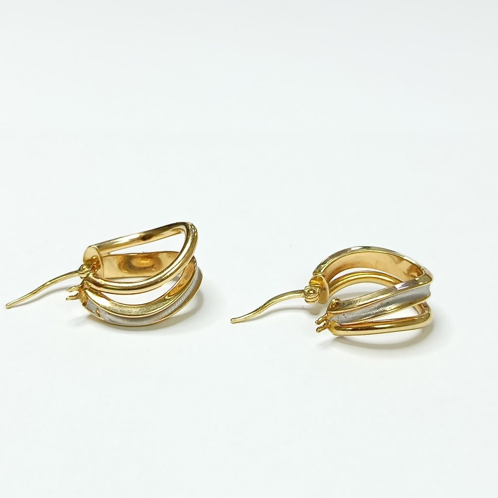 ARRACADAS PAR ORO 14 K 3 GRMS (SEMINUEVO)