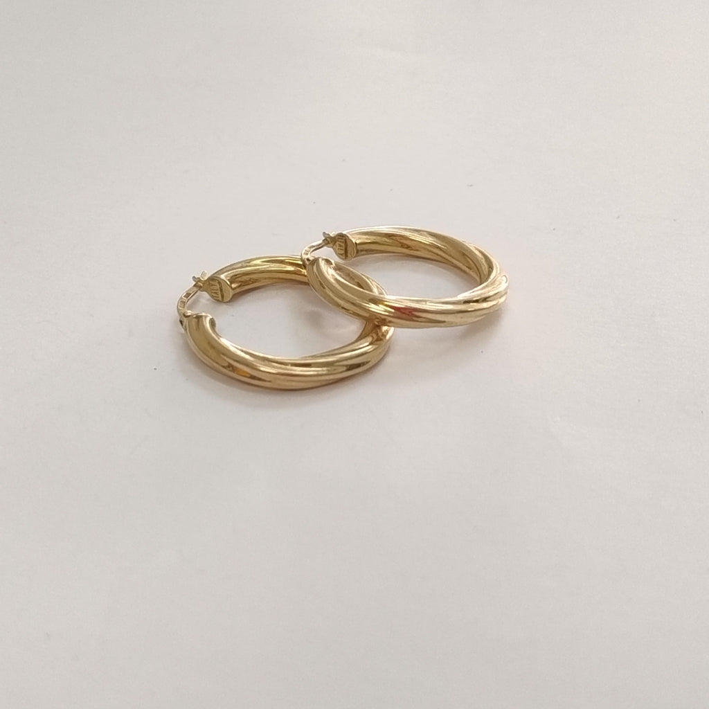 ARRACADAS PAR ORO 14 K 4,00 GRMS (SEMINUEVO)