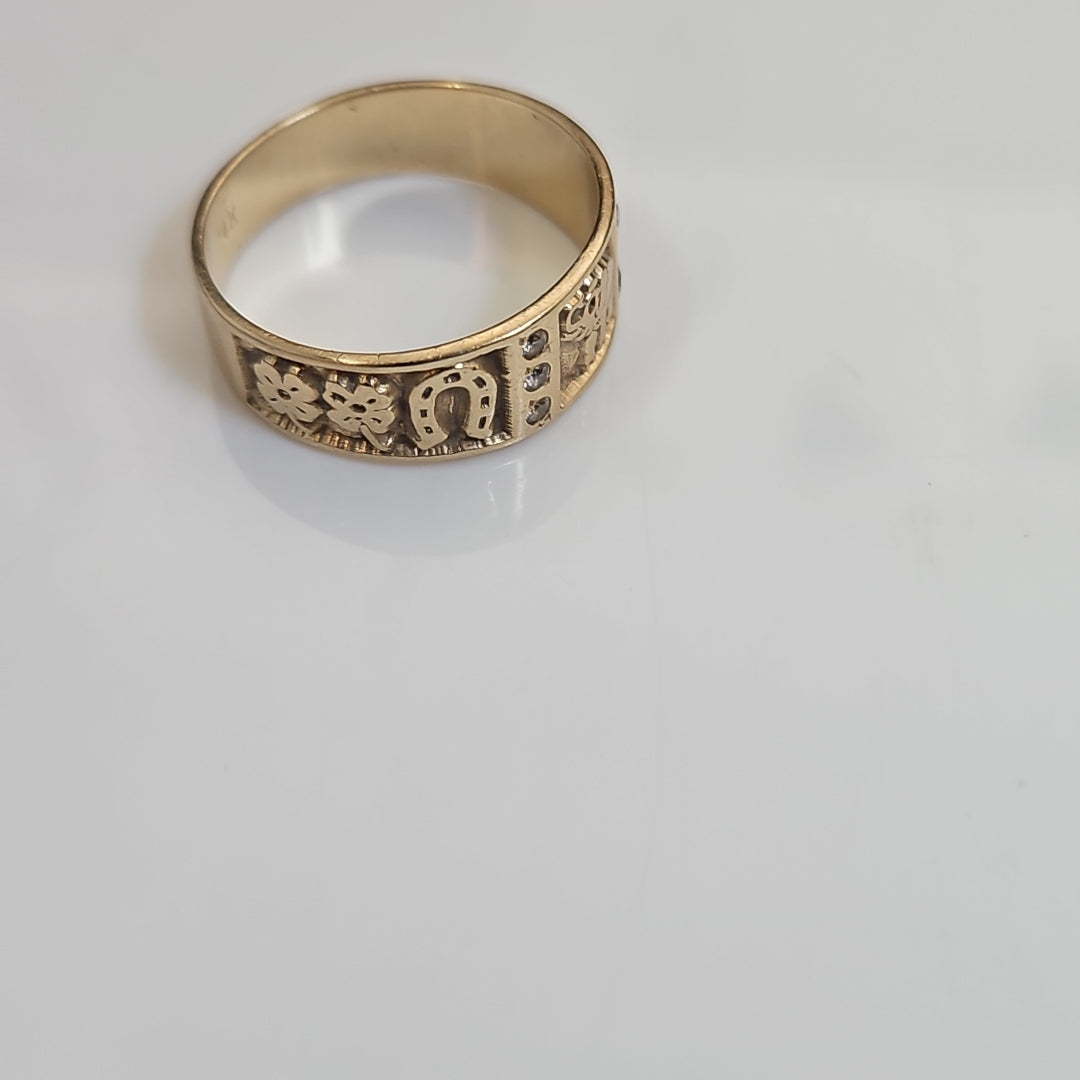 ANILLITO ORO 14 K 3,80 GRMS (SEMINUEVO)