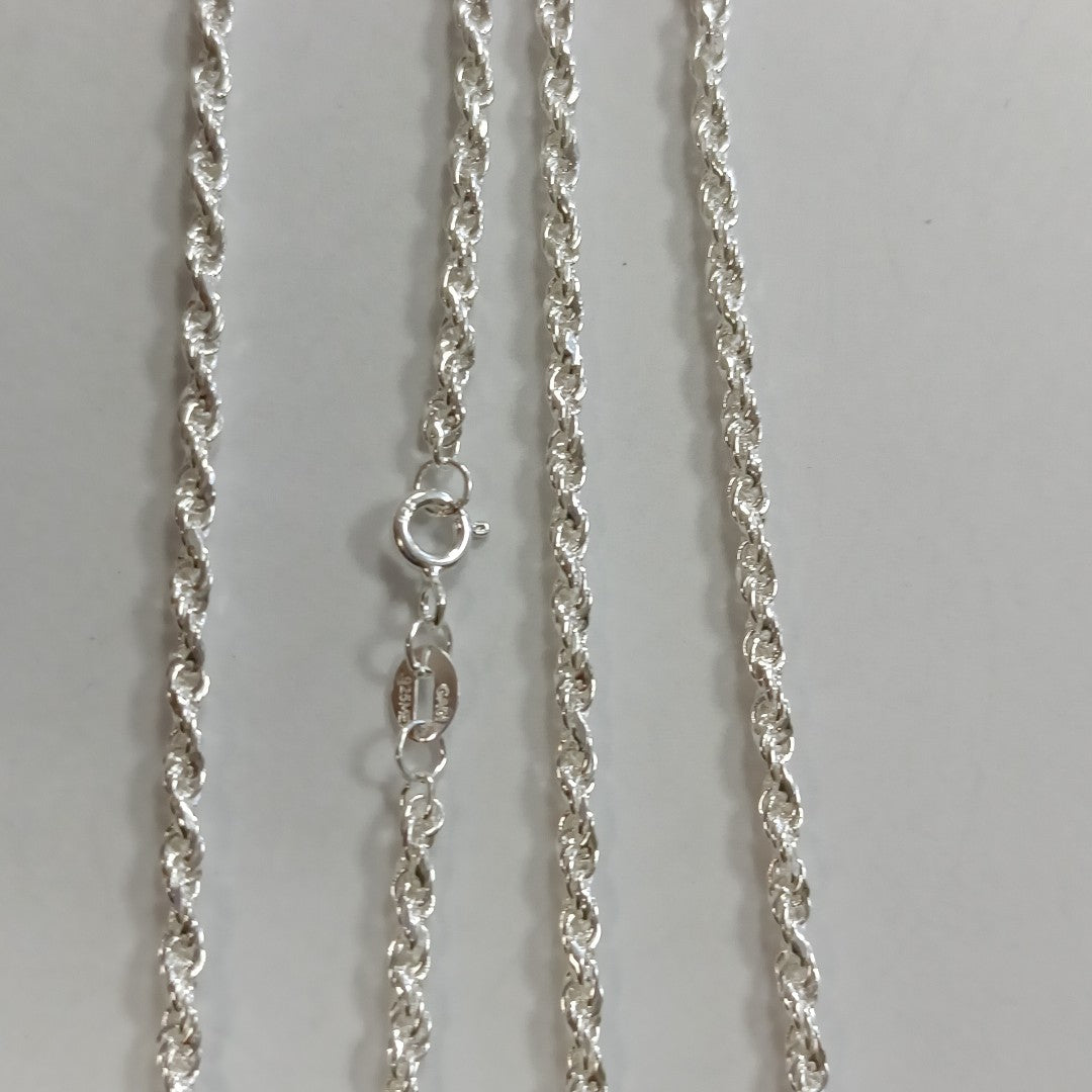 CADENA TORZAL PLATA .925 55 CM 9.62 GR (NUEVO)